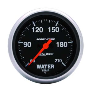 AUTOMETER #3569 Sport Comp 2-5/8in Water Temp 60-210 Mech.