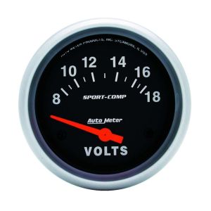 AUTOMETER #3592 8-18 Voltmeter Gauge