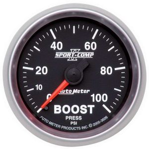 AUTOMETER #3606 2-1/16in S/C II Boost Gauge 0-100psi