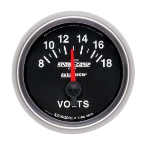 AUTOMETER #3692 2-1/16in S/C II Voltmeter 8-18