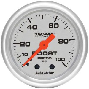AUTOMETER #4306 2-1/16in U/L Boost Gauge 0-100psi