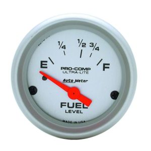 AUTOMETER #4318 2-1/16in Ultra-Lite Fuel Level Gauge
