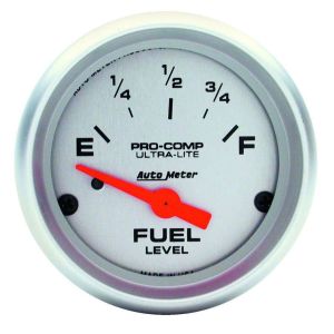 AUTOMETER #4319 2-1/16 Ultra-Lite Fuel Level Gauge