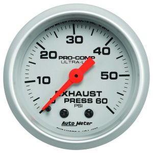 AUTOMETER #4325 Exhaust Pressure Gauge 0-60psi Ultra-Lite