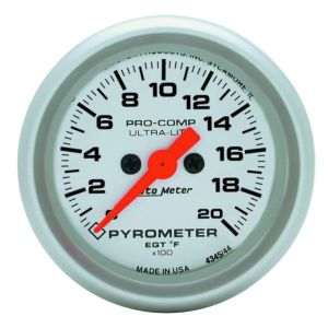 AUTOMETER #4345 2-1/16in U/L 2000 Degree Pyrometer