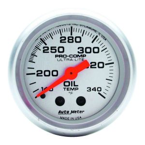 AUTOMETER #4346 2-1/16in Ultra-Lite Oil Tank Temp. Gauge