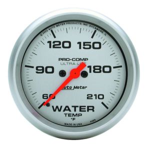 AUTOMETER #4469 Ultra Lite 2-5/8in Water Temp 60-210 Electric