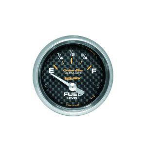 AUTOMETER #4716 2-1/16in C/F Fuel Level Gauge 240/33 OHMS