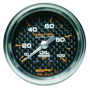 AUTOMETER #4721 C/F 2-1/16in Oil Pressure Gauge 0-100PSI