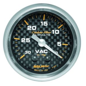 AUTOMETER #4784 C/F 2-1/16in Vacuum Gauge