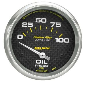 AUTOMETER #4827 C/F 2-5/8in Oil Pressure Gauge 0-100PSI