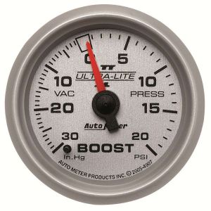 AUTOMETER #4907 2-1/16in U/L II Boost / Vac Gauge 30/20