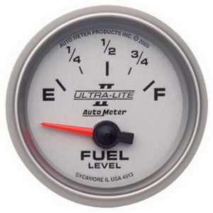 AUTOMETER #4913 2-1/16in U/L II Fuel Level Gauge 0-90ohms