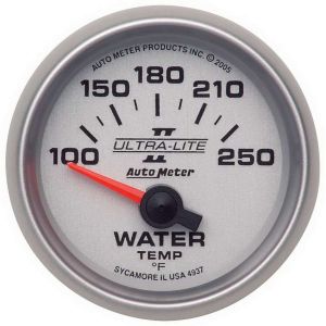 AUTOMETER #4937 2-1/16in U/L II Water Temp. Gauge 100-250