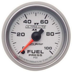 AUTOMETER #4963 2-1/16in U/L II Fuel Pressure Gauge 0-100psi
