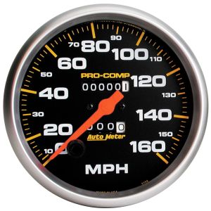 AUTOMETER #5154 160 Mph Mech Speedo 5in