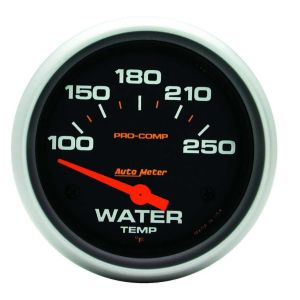 AUTOMETER #5437 Pro-Comp 2-5/8in Water Temp 100-250 Elect.