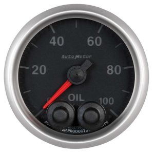 AUTOMETER #5652 2-1/16 E/S Oil Press. Gauge - 0-100psi