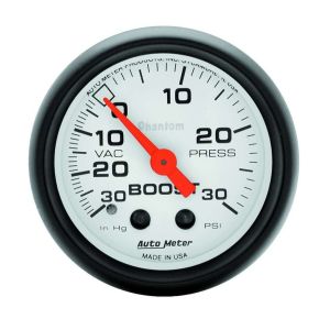 AUTOMETER #5703 2-1/16in Phantom Boost / Vacuum Gauge