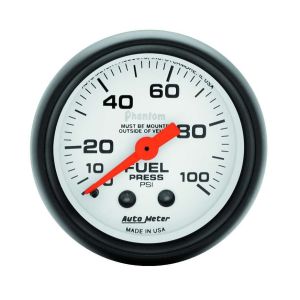 AUTOMETER #5712 2-1/16in Phantom Fuel Pressure Gauge 0-100 PSI