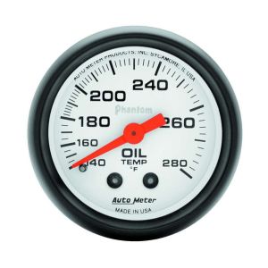 AUTOMETER #5741 Phantom 2 1/16in Oil Temp. 140-280 Mech.
