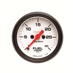 AUTOMETER #5760 2-1/16in Phantom Fuel Press. Gauge 30psi
