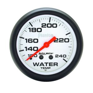 AUTOMETER #5832 2-5/8in Phantom Water Temp. Gauge 120-240