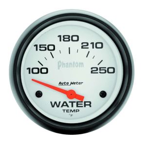 AUTOMETER #5837 2-5/8in Phantom Water Temp. Gauge 100-250