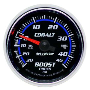 AUTOMETER #6108 2-1/16 C/S Boost/Vacuum Gauge 30/45