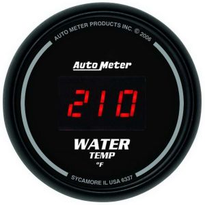 AUTOMETER #6337 2-1/16 DG/B Water Temp Gauge