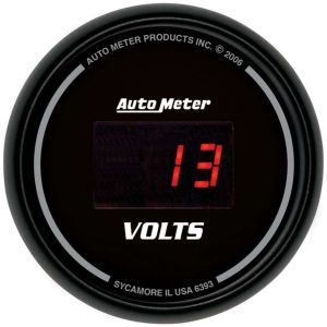 AUTOMETER #6393 2-1/16in DG/B Voltmeter Gauge
