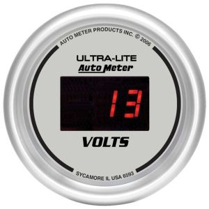 AUTOMETER #6593 2-1/16in DG/S Voltmeter Gauge