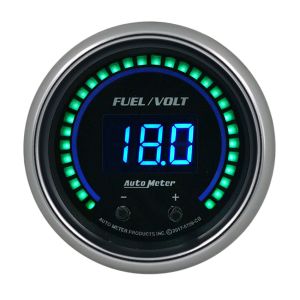 AUTOMETER #6709-CB 2-1/16 Fuel/Volt Gauge Elite Digital CB Series