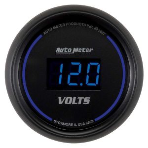 AUTOMETER #6993 2-1/16 Cobalt Voltmeter Gauge