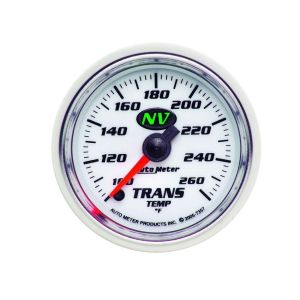 AUTOMETER #7357 2-1/16in NV/S Trans. Tem Gauge 100-260
