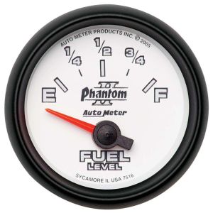 AUTOMETER #7516 2-1/16in P/S II Fuel Level Gauge 240-33ohms