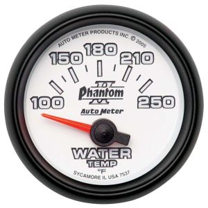 AUTOMETER #7537 2-1/16in P/S II Water Temp. Gauge 100-250