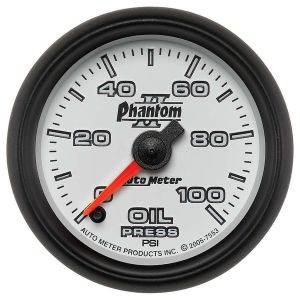 AUTOMETER #7553 2-1/16in P/S II Oil Pressure Gauge 0-100psi