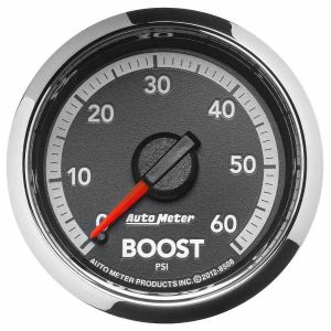 AUTOMETER #8508 2-1/16  Boost Gauge 0-60 PSI Dodge Diesel