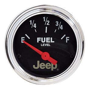 AUTOMETER #880428 2-1/16 Fuel Level Gauge 73-10 ohms - Jeep Serie
