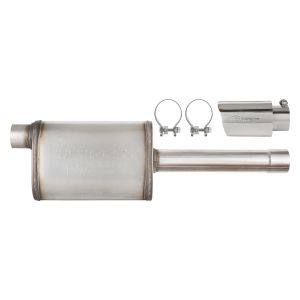 PYPES PERFORMANCE EXHAUST #SGT32V 19-25 GM P/U Muffler/Tip Kit Chrome