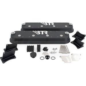 BRIAN TOOLEY RACING #VCA-02-BLK-CM Valve Covers w/Coil Mounts - Black