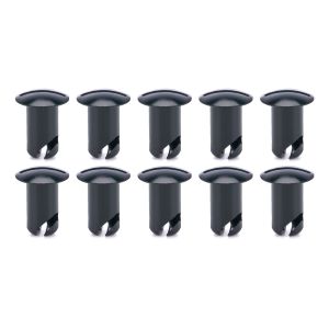 Ti22 PERFORMANCE #TIP8134 Oval Head Buttons .600 Long Black 10 Pack