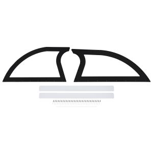 DOMINATOR RACE PRODUCTS #830-BK Sail Panel Pair Late Model Black