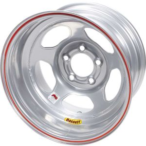 BASSETT #58A51IS 15x8 IMCA Silver Inertia  5x5