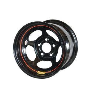 BASSETT #58A53W Wheel 15x8 5x5 3in Armor Edge Black