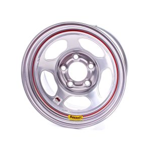BASSETT #58A54IS 15x8 IMCA Silver Inertia  5x5