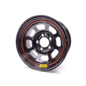 BASSETT #58SF1 15x8 5x4.5 Black Spun