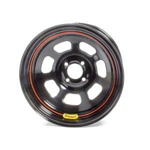 BASSETT #58SH4 Wheel 15x8 D-Hole 4x100 mm 4in BS Black