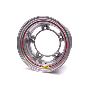 BASSETT #58SR5S 15x8 W/5 Silver Spun
